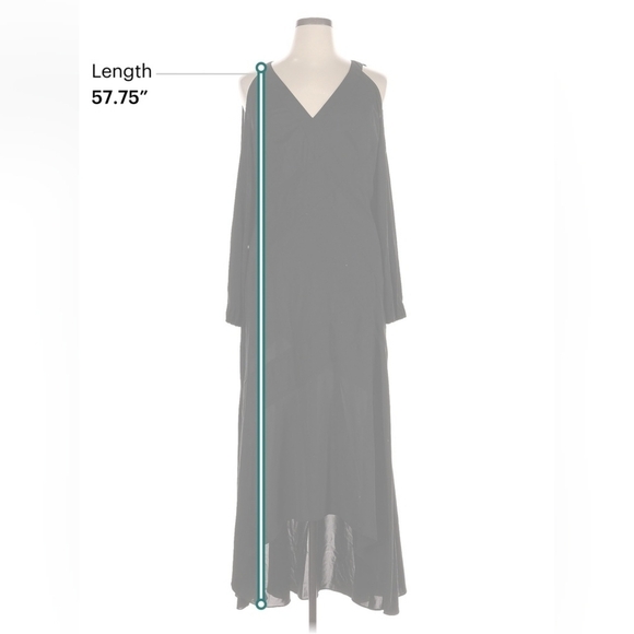 Donna Karan Draped Jersey Gown – Size 16, New With Tags (NWT) - Picture 4 of 6